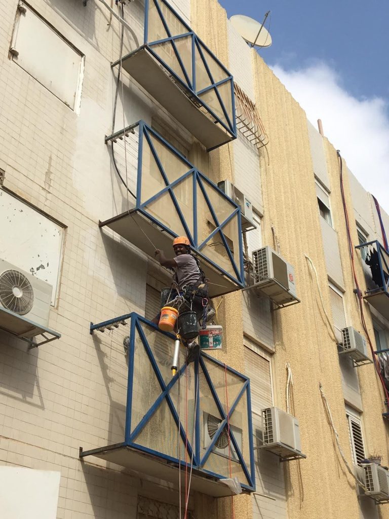 איטום קיר חיצוני בסנפלינג